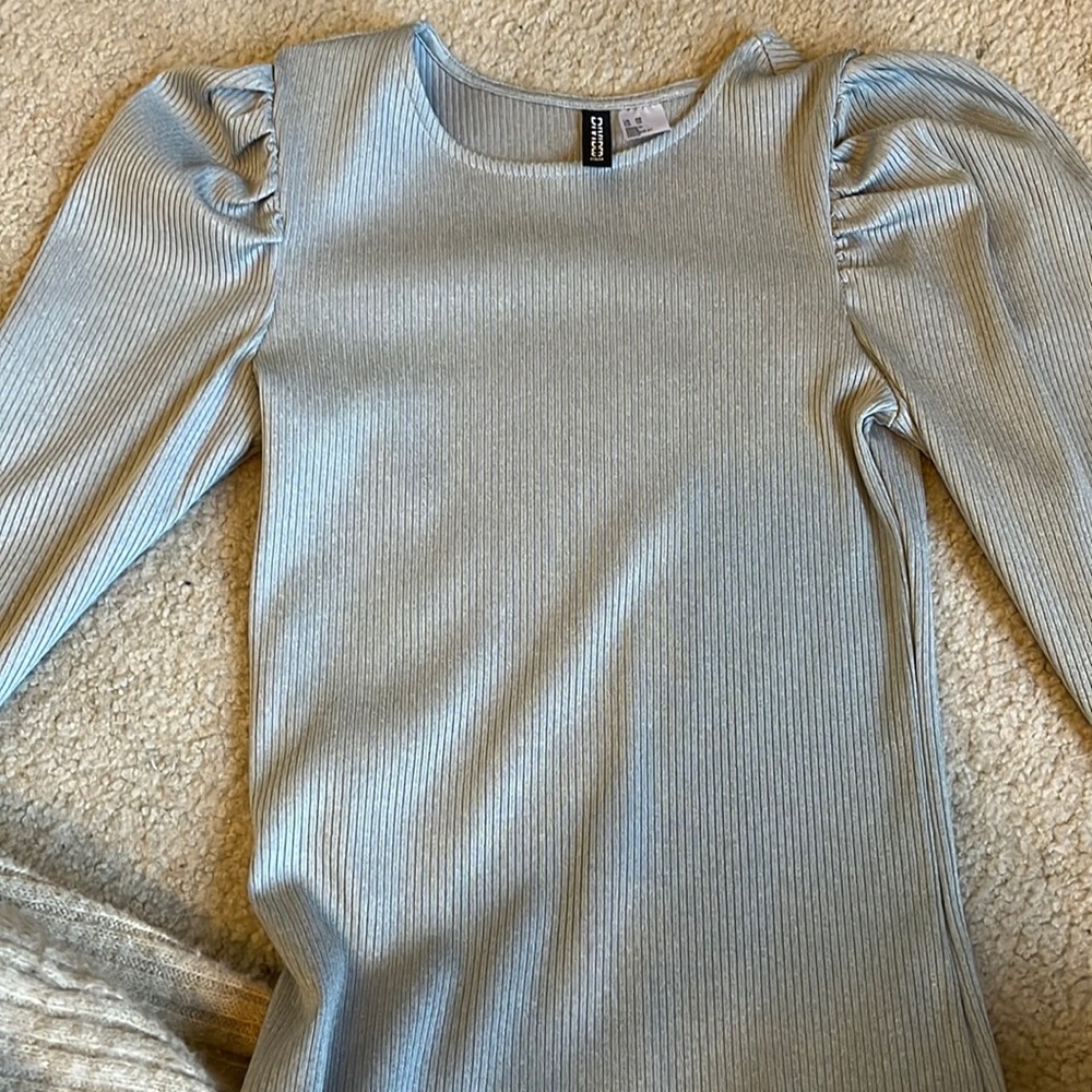 Women’s silver body tight dress
